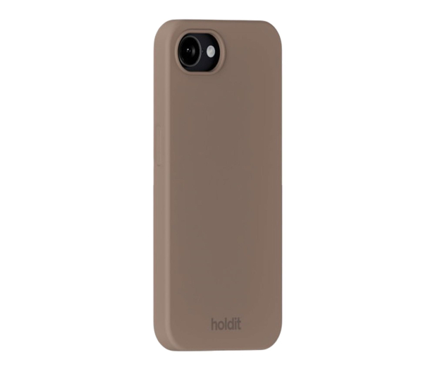 Holdit Silicone Case iPhone 16E Mocha Brown - 1344049 - zdjęcie 2